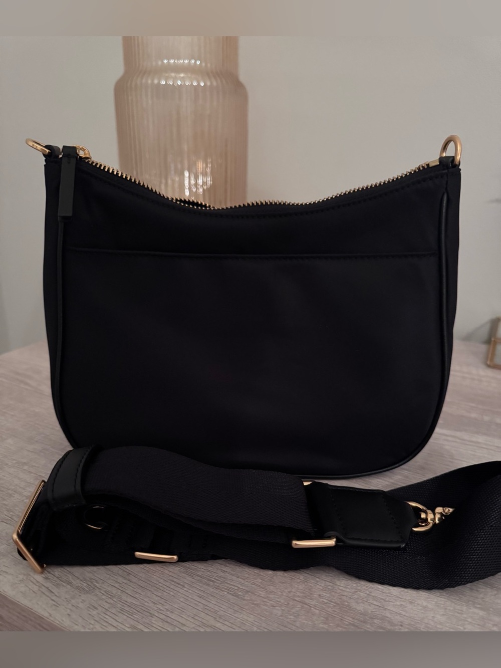 Tory Burch Black Nylon crossbody Bag with Gold Hardware - Picture 2 of 5
